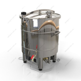 Пивоварня-дистиллятор 47 литров автоматическая с фальшдном