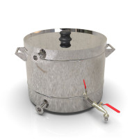 Пивоварня гибридная 37 литра с бункером